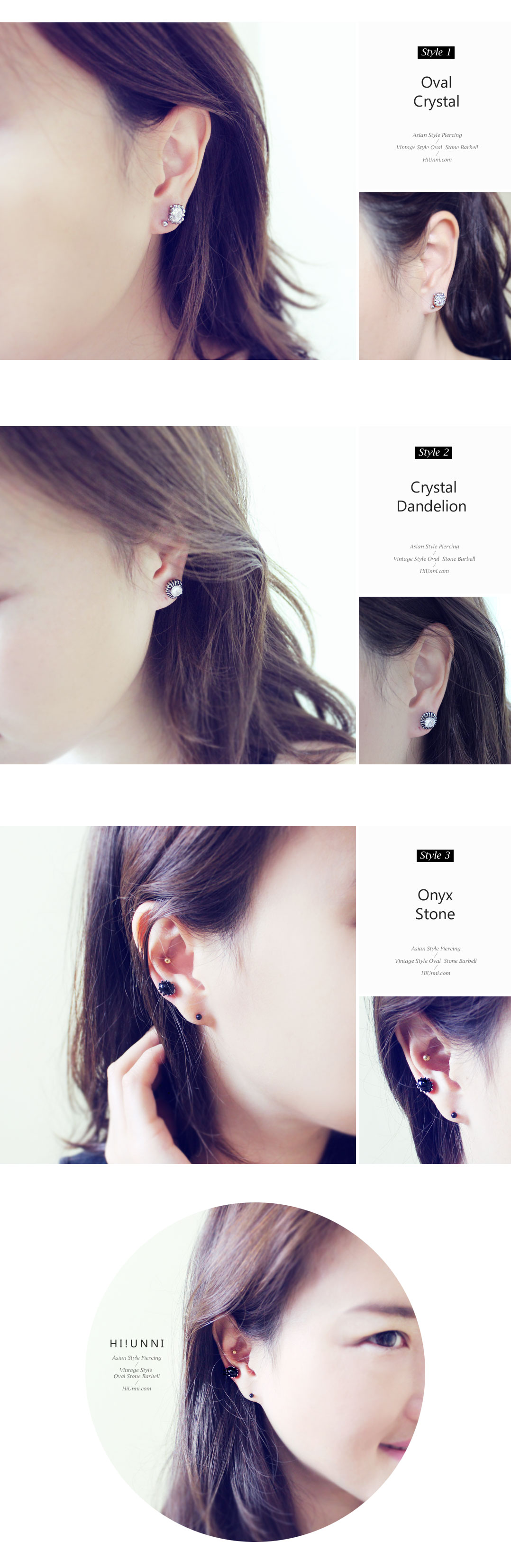 ear_studs_piercing_Cartilage_16g_316l_korean_asian_style_barbell_Vintage_Oval_crystal_Cubic_4