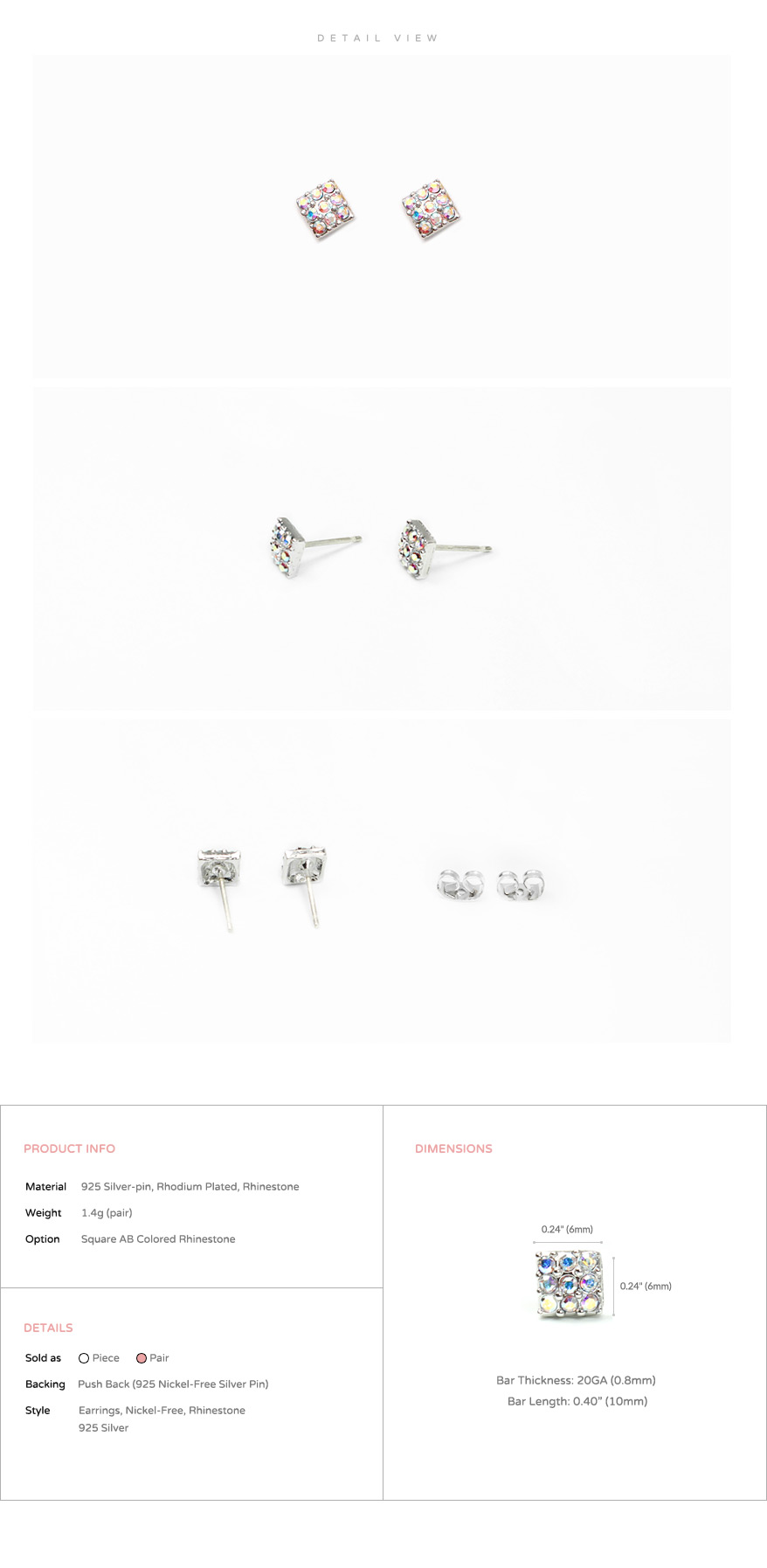 accessories_ear_stud_earrings_korean_asian-style_Rhinestone_925-silver_Rhodium-Plated_Nickel-Free_Square_AB_Aurora-Borealis_3