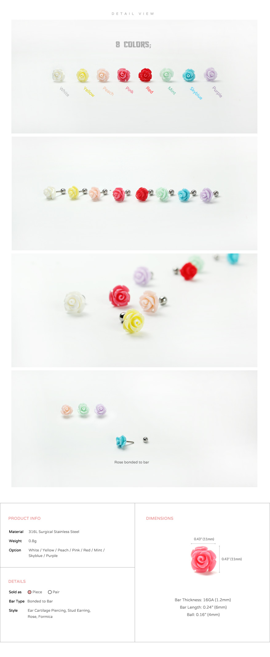 ear_studs_piercing_Cartilage_16g_316l_Stainless_Steel_earring_tragus_korean_asian_style_barbell_flower_floral_Formica2