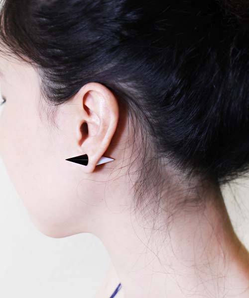 16g Acrylic Ear Fake Tapers Cartilage Earring Fake Ear Gauges Helix Conch Tragus Ear Piercing Jewelry Men Ear Studs Men Jewerly Hiunni