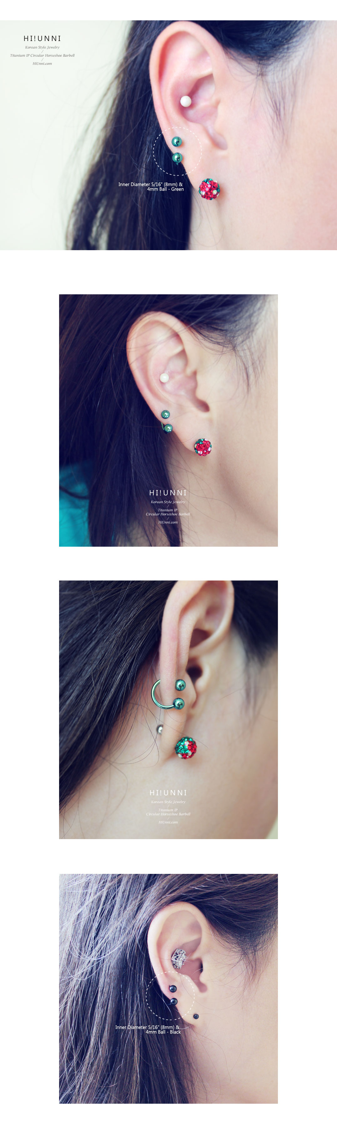 ear_studs_piercing_cartilage_earrings_16g_316l_surgical_stainless_steel_korean_asian_style_jewelry_horseshoe_circular_barbell_titanium_5