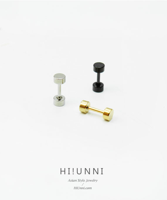 ear_studs_piercing_Cartilage_earrings_16g_316l_Surgical_Stainless_Steel_korean_asian_style_jewelry_fake_plug_Gauge_cheaters_round_3