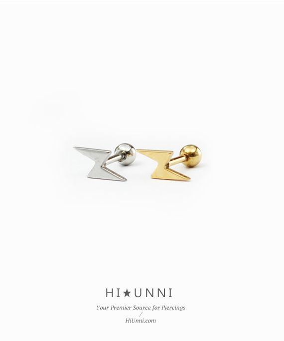 ear_studs_piercing_Cartilage_16g_316l_Stainless_Steel_earring_korean_asian_style_barbell_Lightning_bolt_3