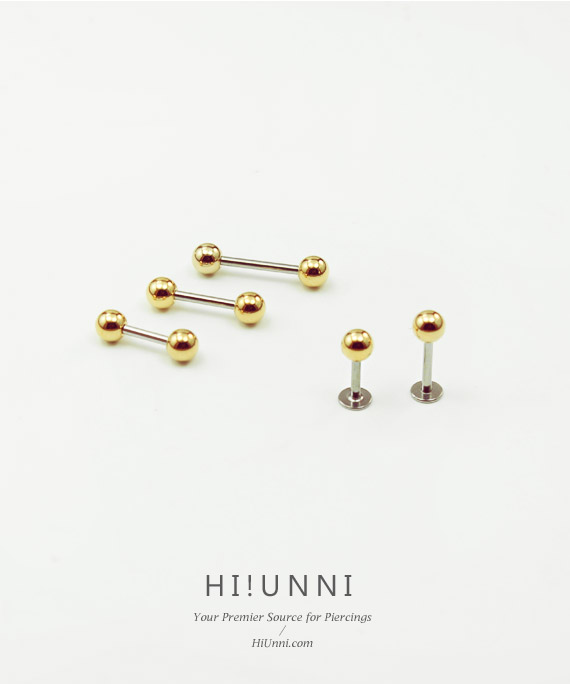 ear_studs_piercing_Cartilage_16g_316l_Stainless_Steel_earring_tragus_barbell_4mm_labret_gold