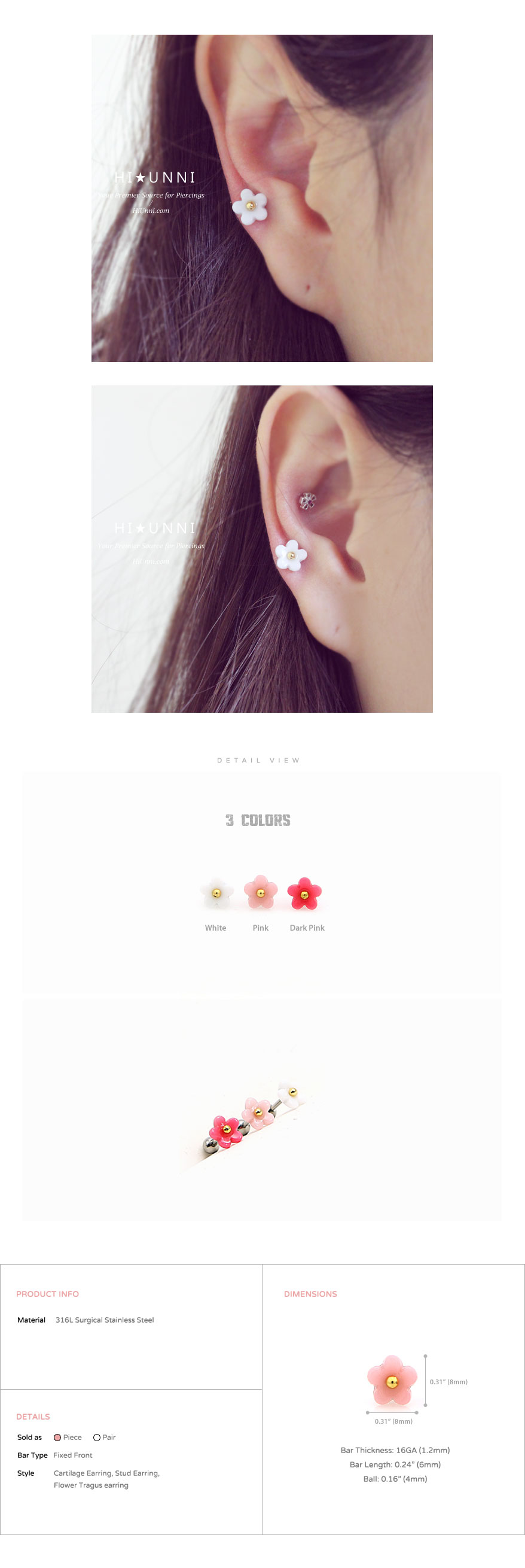 ear_studs_piercing_cartilage_earrings_16g_316l_surgical_korean_asian_style_jewelry_barbell_rose_gold_helix_conch_tragus_flower_4